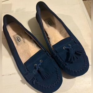 UGG Women's Dark Blue Moccasins